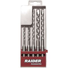 RAIDER RAIDER ΤΡΥΠΑΝΙ ΜΠΕΤΟΥ SDS-PLUS ΣΕΤ 5ΤΜΧ 5-10ΜΜ 158101 έως και 12 άτοκες δόσεις