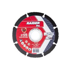 RAIDER RAIDER ΤΡΟΧΟΣ ΚΟΠΗΣ CARBIDE 125x1,4mm 160154 έως και 12 άτοκες δόσεις