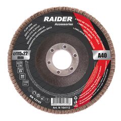 RAIDER RAIDER ΤΡΟΧΟΣ ΦΥΛΛΑΡΑΚΙ Φ115 Α080 164103 έως και 12 άτοκες δόσεις