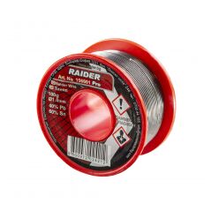 RAIDER RAIDER ΚΑΛΑΙ ΚΟΛΛΗΣΗ 1.6ΜΜ 100g 60%Sn 40%Pb 156602 έως και 12 άτοκες δόσεις