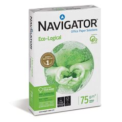 Επαγγελματικό Χαρτί Εκτύπωσης Navigator (Eco-Logical) A4 75g/m² 500 Φύλλα (NVG330970) έως 12 άτοκες Δόσεις