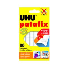 Patafix Glue Pads UHU Λευκό (80) (42620-5) (UHUPATAFIX) έως 12 άτοκες Δόσεις