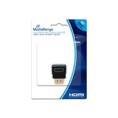 MediaRange HDMI High Speed Angle Adaptor, Black (MRCS166) έως 12 άτοκες Δόσεις