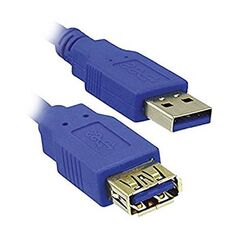 Καλώδιο MediaRange USB 3.0 Extension AM/AF 1.8M Blue (MRCS151) έως 12 άτοκες Δόσεις