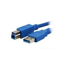 Καλώδιο MediaRange USB 3.0 AM/BM 3.0M Blue (MRCS149) έως 12 άτοκες Δόσεις