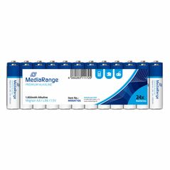 Αλκαλική Μπαταρία MediaRange Premium AA 1.5V (LR6) (24 Pack) (MRBAT106) έως 12 άτοκες Δόσεις