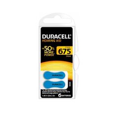 Duracell Activair Μπαταρίες Ακουστικών Βαρηκοΐας 675 1.4V 6τμχ (ACA675MF)(DURACA675MF) έως 12 άτοκες Δόσεις
