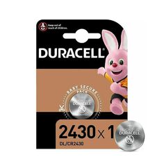 Duracell Electronics Μπαταρία Λιθίου Ρολογιών CR2430 3V 2τμχ (DECR24302) (DURDECR24302) έως 12 άτοκες Δόσεις