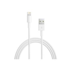 Apple Charge Cable USB to Lightning Λευκό 1m (MXLY2ZM/A) (APPMXLY2ZM/A) έως 12 άτοκες Δόσεις