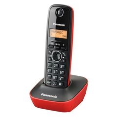 Ασύρματο Τηλέφωνο Panasonic KX-TG1611GRR Black-Red (KX-TG1611GRR) (PANKXTG1611GRR) έως 12 άτοκες Δόσεις