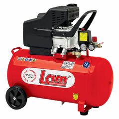 LAM Αεροσυμπιεστής 50LIT 2.5HP 250 lit/min LR 50/2.5 έως 12 άτοκες Δόσεις