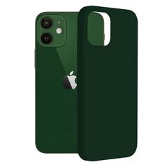 Techsuit Husa pentru iPhone 12 / 12 Pro - Techsuit Soft Edge Silicone - Dark Green 5949419049048 έως 12 άτοκες Δόσεις