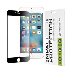 Techsuit Folie pentru iPhone 6 Plus / 6S Plus - Techsuit 111D Full Cover / Full Glue Glass - Black 5949419042070 έως 12 άτοκες Δόσεις
