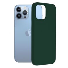 Techsuit Husa pentru iPhone 13 Pro Max - Techsuit Soft Edge Silicone - Dark Green 5949419040625 έως 12 άτοκες Δόσεις