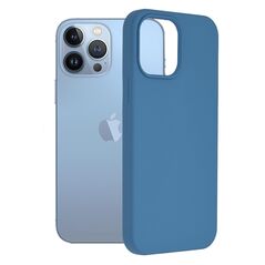 Techsuit Husa pentru iPhone 13 Pro Max - Techsuit Soft Edge Silicone - Denim Blue 5949419040618 έως 12 άτοκες Δόσεις