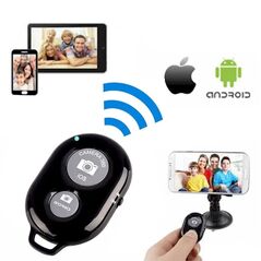 Techsuit Telecomanda Selfie Stick - Techsuit Bluetooth Control (RMC-01) - Black 5949419030596 έως 12 άτοκες Δόσεις