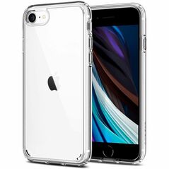 Spigen Husa pentru iPhone 7 / 8 / SE 2 / SE 2020 - Spigen Ultra Hybrid - Clear 8809466649912 έως 12 άτοκες Δόσεις