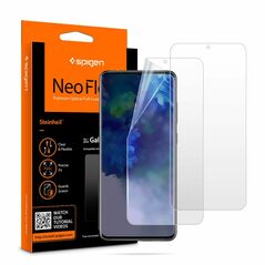 Spigen Folie pentru Samsung Galaxy S20 Plus 4G / S20 Plus 5G (set 2) - Spigen Neo Flex - Clear 8809685625117 έως 12 άτοκες Δόσεις