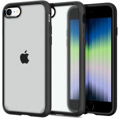 Spigen Husa pentru iPhone 7 / 8 / SE 2 / SE 2020 / SE 2022 - Spigen Ultra Hybrid - Frost Black 8809811859232 έως 12 άτοκες Δόσεις