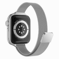 Techsuit Curea pentru Apple Watch 1/2/3/4/5/6/7/8/SE/SE 2/Ultra (42/44/45/49mm) - Techsuit Watchband (W034) - Silver 5949419020870 έως 12 άτοκες Δόσεις