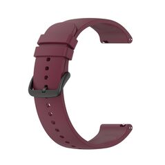 Techsuit Curea pentru Samsung Galaxy Watch 4, Galaxy Watch Active (40 / 44 mm), Huawei Watch GT / GT 2 / GT 3 (42 mm) - Techsuit Watchband 20mm (W001) - Dark Red 5949419020771 έως 12 άτοκες Δόσεις