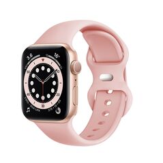 Techsuit Curea pentru Apple Watch 1/2/3/4/5/6/7/8/SE/SE 2/Ultra (42/44/45/49mm) - Techsuit Watchband (W031) - Light Pink 5949419021020 έως 12 άτοκες Δόσεις