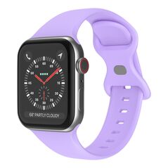 Techsuit Curea pentru Apple Watch 1/2/3/4/5/6/7/8/SE/SE 2/Ultra (42/44/45/49mm) - Techsuit Watchband (W031) - Purple 5949419021013 έως 12 άτοκες Δόσεις