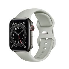 Techsuit Curea pentru Apple Watch 1/2/3/4/5/6/7/8/SE/SE 2/Ultra (42/44/45/49mm) - Techsuit Watchband (W031) - Gray 5949419021006 έως 12 άτοκες Δόσεις