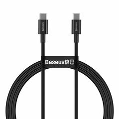 Baseus Cablu de Date Type-C la Type-C 100W, 1m - Baseus Superior Series (CATYS-B01) - Black 6953156208438 έως 12 άτοκες Δόσεις