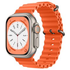 Techsuit Curea pentru Apple Watch 1/2/3/4/5/6/7/8/SE/SE 2 (38/40/41mm) - Techsuit Watchband (W038) - Orange 5949419015326 έως 12 άτοκες Δόσεις