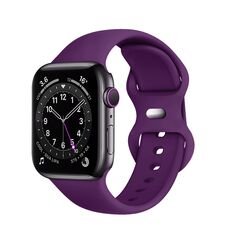 Techsuit Curea pentru Apple Watch 1/2/3/4/5/6/7/8/SE/SE 2/Ultra (42/44/45/49mm) - Techsuit Watchband (W031) - Dark Purple 5949419015906 έως 12 άτοκες Δόσεις