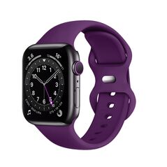 Techsuit Curea pentru Apple Watch 1/2/3/4/5/6/7/8/SE/SE 2 (38/40/41mm) - Techsuit Watchband (W031) - Dark Purple 5949419015913 έως 12 άτοκες Δόσεις