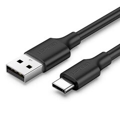 Ugreen Cablu de Date USB la Type-C 1.5m - Ugreen Nickel Plating (60117) - Black 6957303861170 έως 12 άτοκες Δόσεις