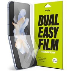 Ringke Folie pentru Samsung Galaxy Z Flip4 (set 2) - Ringke Dual Easy Full - Clear 8809881261201 έως 12 άτοκες Δόσεις