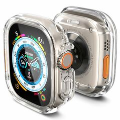 Spigen Husa pentru Apple Watch Ultra - Spigen Ultra Hybrid - Crystal Clear 8809811868784 έως 12 άτοκες Δόσεις