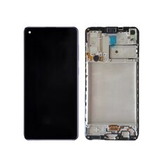 SAMSUNG A236B Galaxy A23 5G - LCD - Complete front + Touch Black Original Service Pack SP17065BK 38442 έως 12 άτοκες Δόσεις