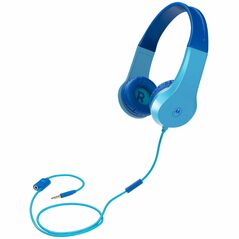 Motorola JR200 Blue Οn ear παιδικά ακουστικά Hands Free με splitter MOT-JR200-BL 34731 έως 12 άτοκες Δόσεις