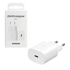 SAMSUNG - ORIGINAL USB-C Fast Travel Charger 25W WHITE, BLISTER SAM-EPTA800NWEG 32844 έως 12 άτοκες Δόσεις