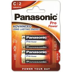 Panasonic Pro Power Αλκαλικές Μπαταρίες C 1.5V 2τμχ PA-LR14 20941 έως 12 άτοκες Δόσεις