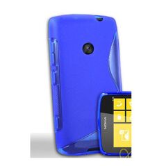 NOKIA Lumia 520 - ΘΗΚΗ ΣΙΛΙΚΟΝΗΣ S-CASE ΜΠΛΕ MA46801S-BL 12111 έως 12 άτοκες Δόσεις