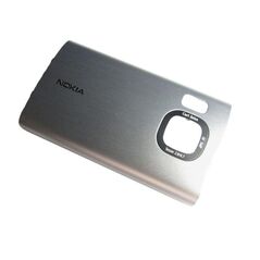 NOKIA 6700 Slide - Battery cover Silver Original SP66061S 7996 έως 12 άτοκες Δόσεις