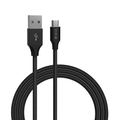 DEVIA Gracious Series data Cable for Micro USB Black (5V,2.4A 1M) DVCB-337048 4486 έως 12 άτοκες Δόσεις