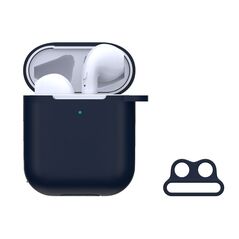 DEVIA Naked Silicone Case Suit for AirPods (with loophole) Blue DVCS-326790 4677 έως 12 άτοκες Δόσεις