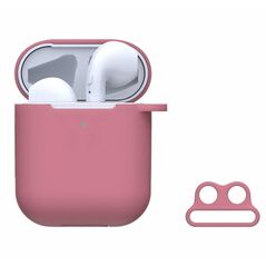 DEVIA Naked Silicone Case Suit for AirPods (with loophole) Pink DVCS-326783 3269 έως 12 άτοκες Δόσεις