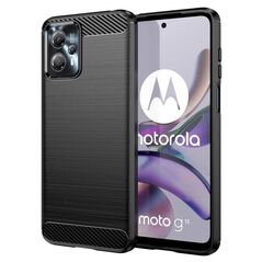 Techsuit Husa pentru Motorola Moto G13 / G23 / G53 - Techsuit Carbon Silicone - Black 5949419063525 έως 12 άτοκες Δόσεις