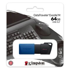 FlashDrive USB 3.2 Kingston DT Exodia M 64GB DTXM/64GB (EU Blister) 319313 740617326260