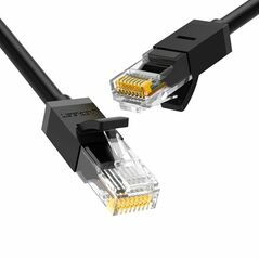 UGREEN UGREEN Ethernet RJ45 Rounded Network Cable, Cat.6, UTP, 2m (Black) 020140 έως και 12 άτοκες δόσεις
