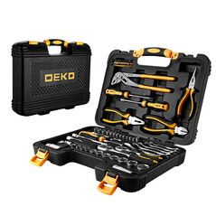 Deko Tools Hand Tool Set Deko Tools  TZ65, 65 pieces 034741 έως και 12 άτοκες δόσεις
