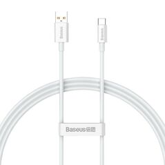 Baseus Baseus Superior Series Cable USB to USB-C, 100W, PD, 1m (white) 037081 έως και 12 άτοκες δόσεις
