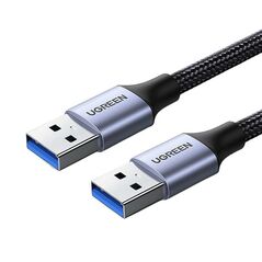 UGREEN USB3.0 cable Male USB-A to Male USB-A UGREEN 2A, 0.5m (black) 042345 έως και 12 άτοκες δόσεις